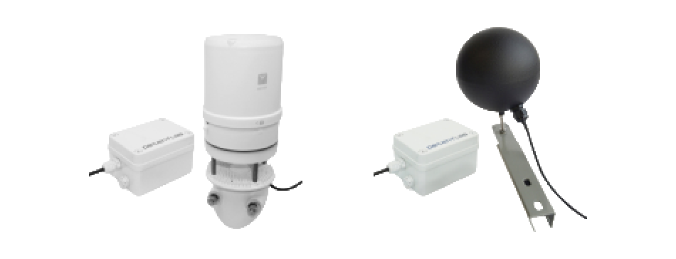 Weather station with Blackglobe sensor
